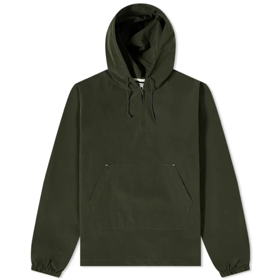 Half Zip Tech Popover Hoodie