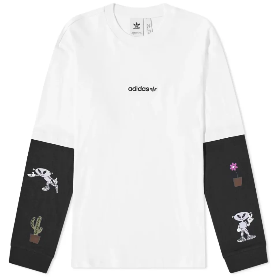 Long Sleeve Trefoil Area 33 T-Shirt