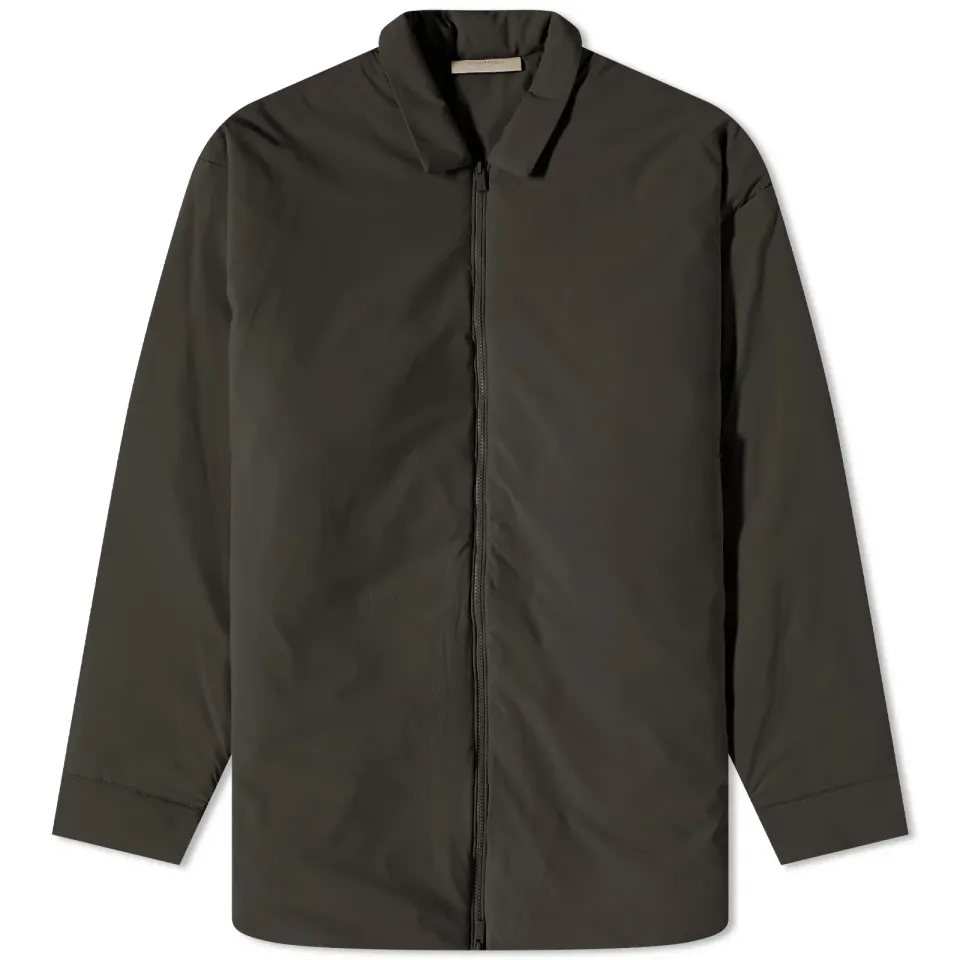 Nylon Filled Shirt Jacket