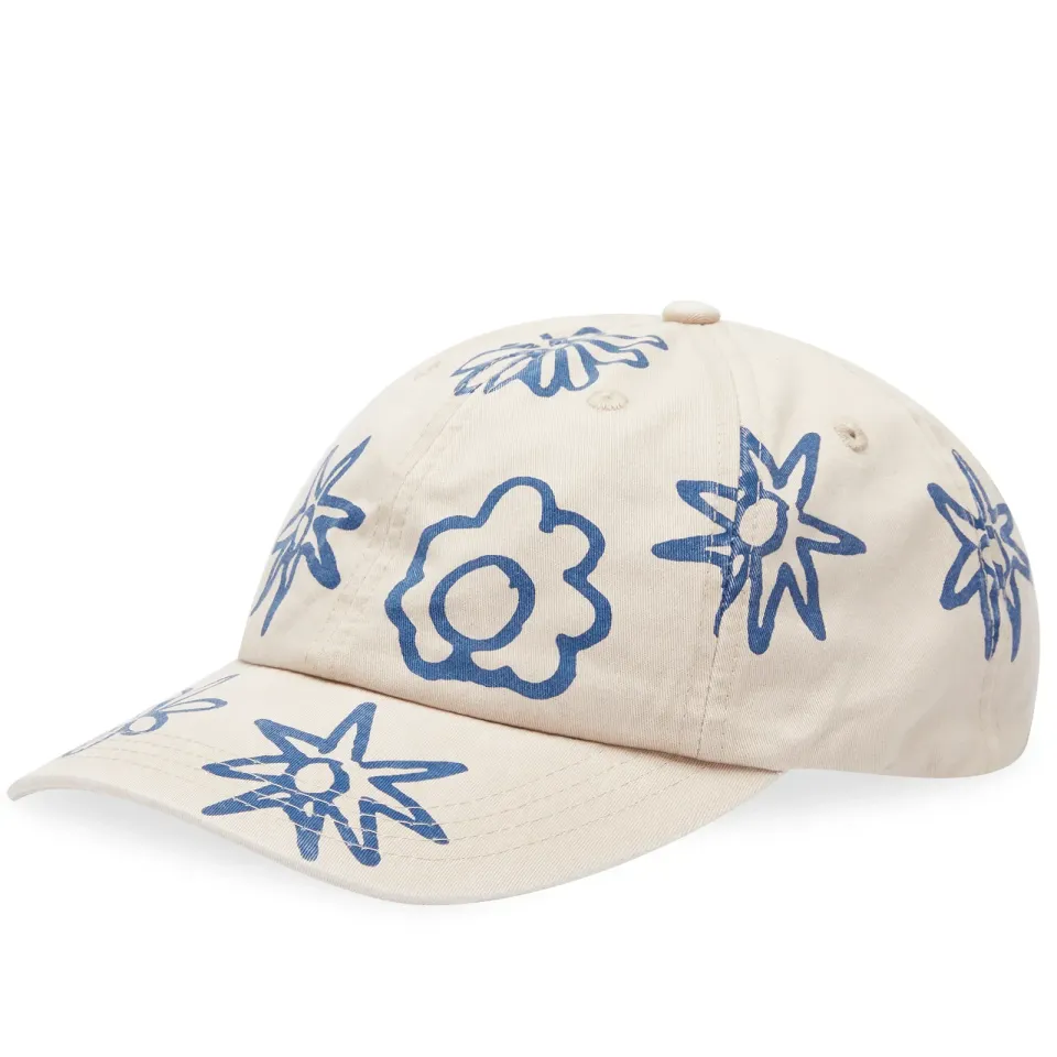 Flowers 6 Panel Cap
