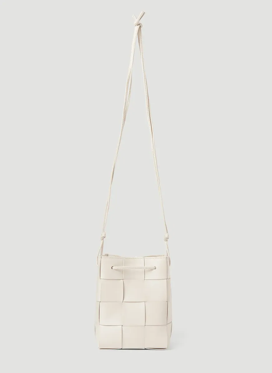 Small Cassette Bucket Bag