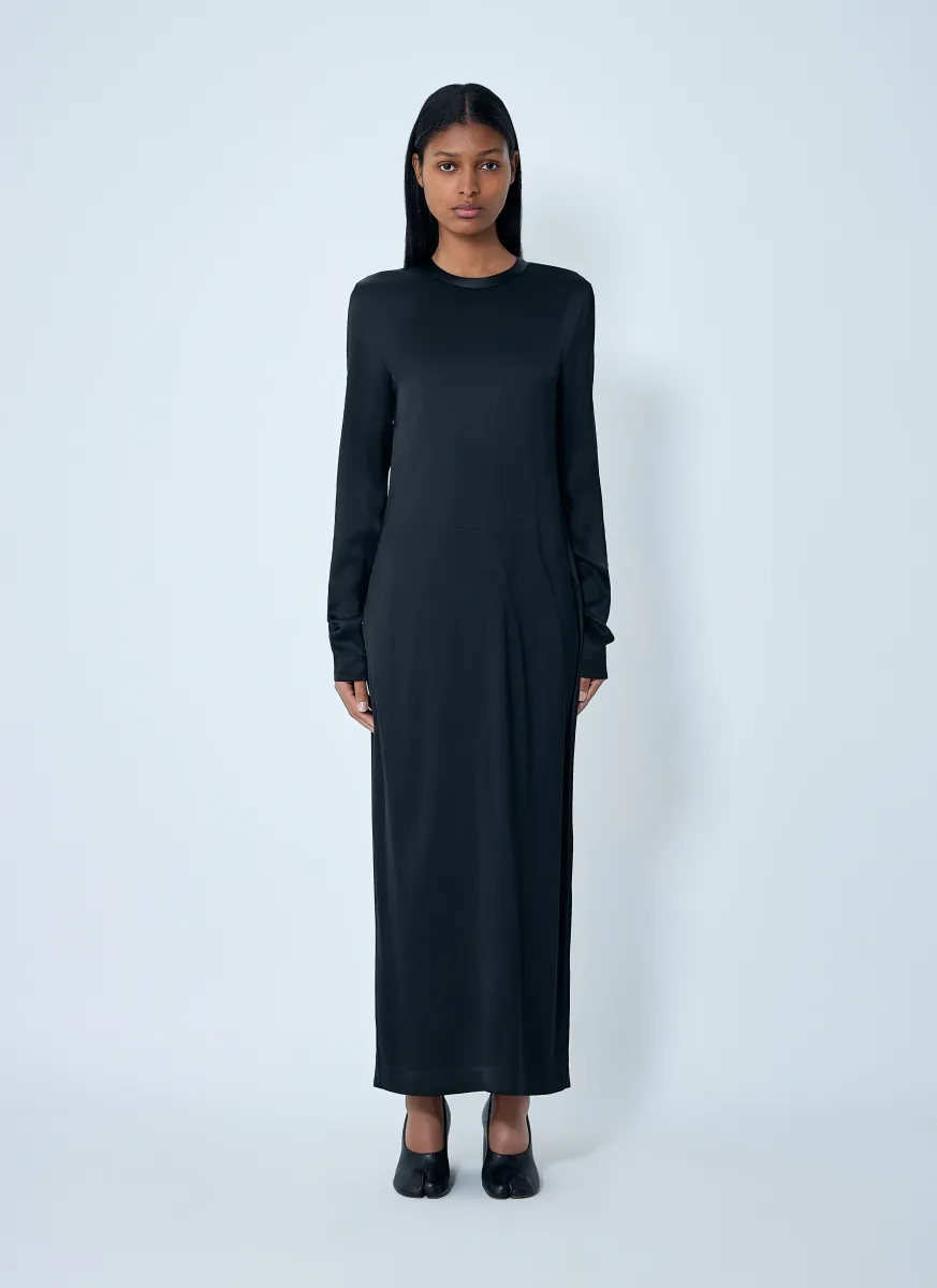 Long Satin Dress