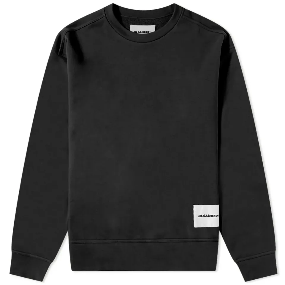 Plus Logo Patch Crew Sweat
