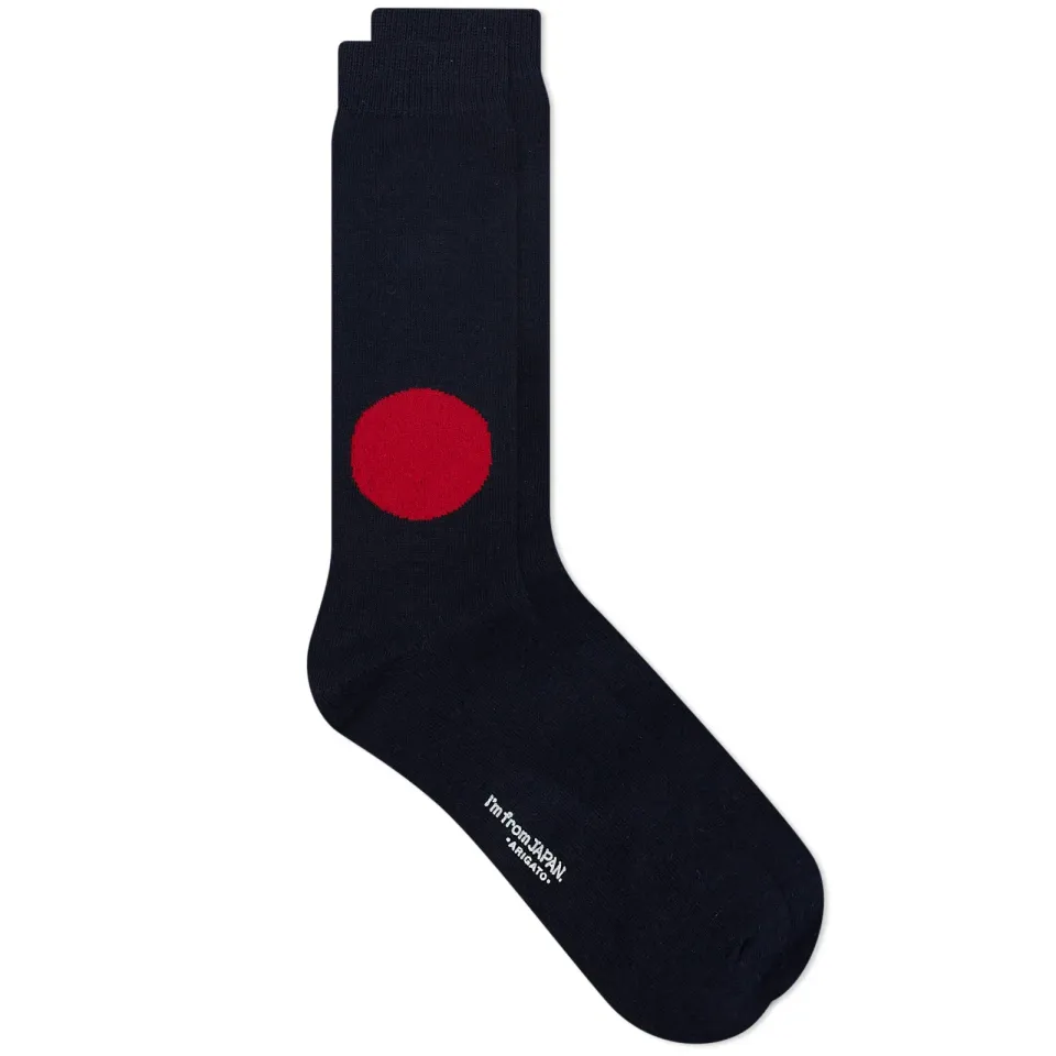 Japanese Flag Sock