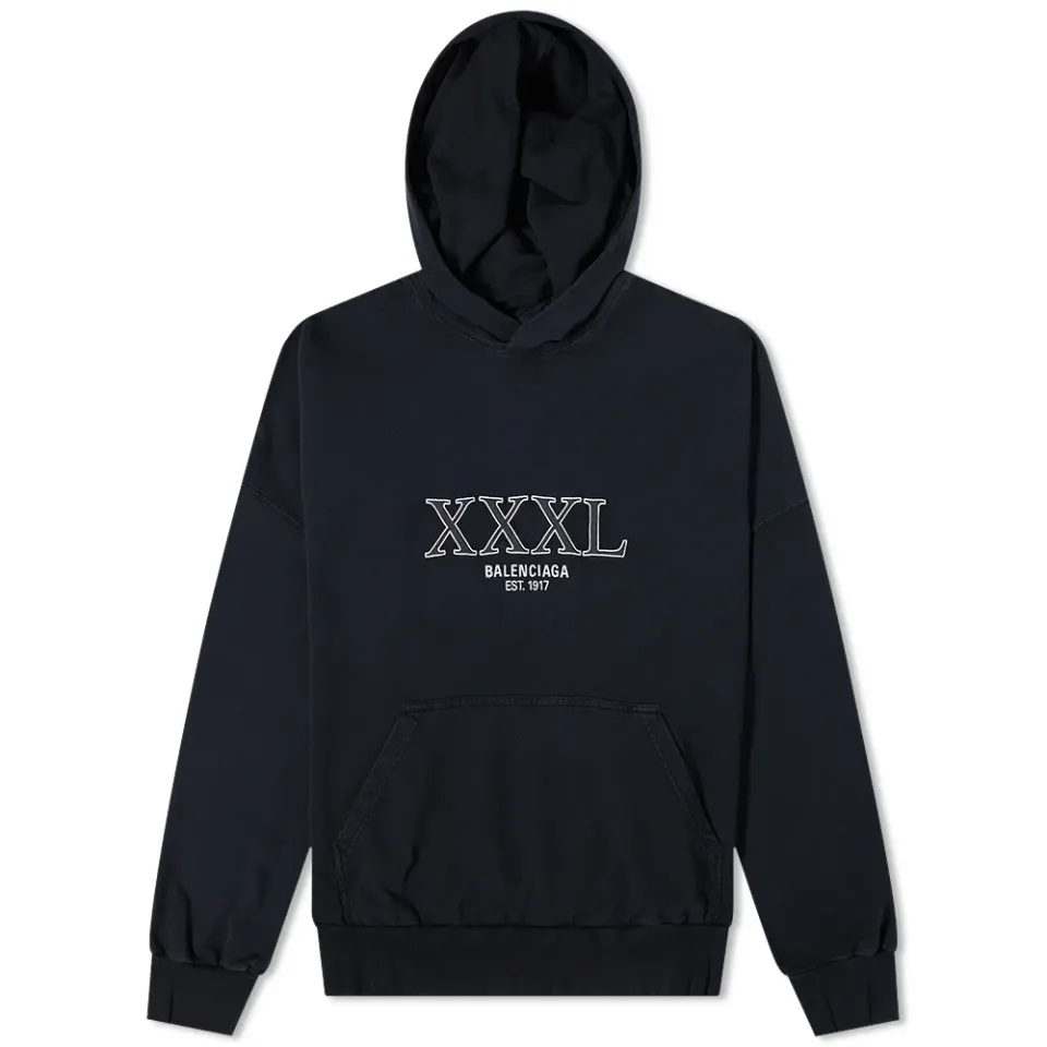 XXXL Oversized Popover Hoodie