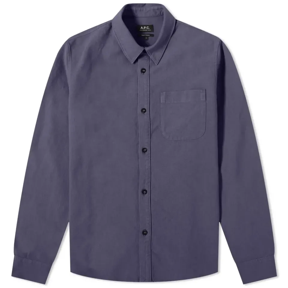 A.P.C. Trek Cotton Linen Overshirt