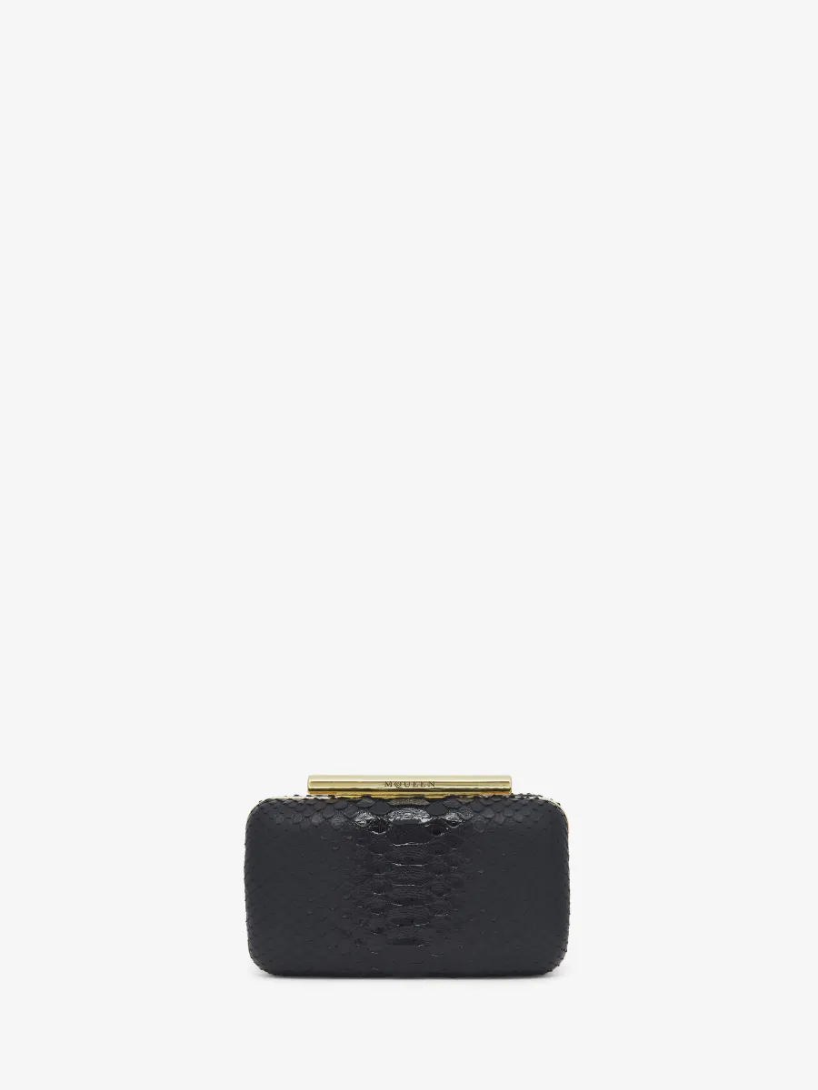 McQueen T-Bar Box Clutch