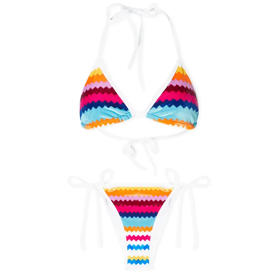 Towelling Stripe Bikini