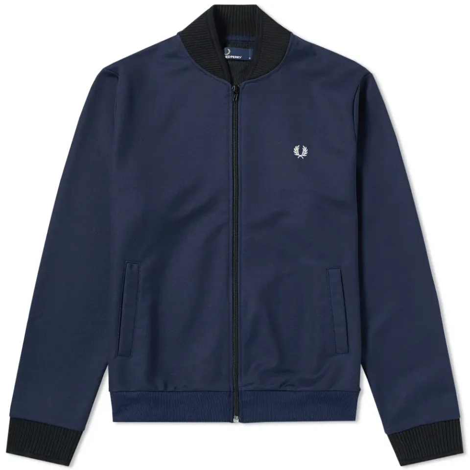 Fred Perry Tipped Bomber Track Jacket