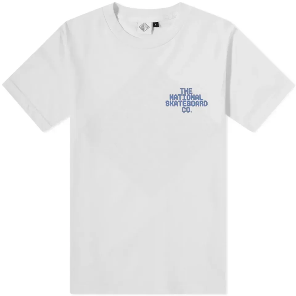 The National Skateboard Co. Block Logo Tee