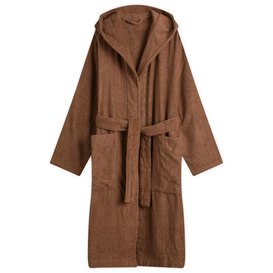 Terry Hooded Bathrobe