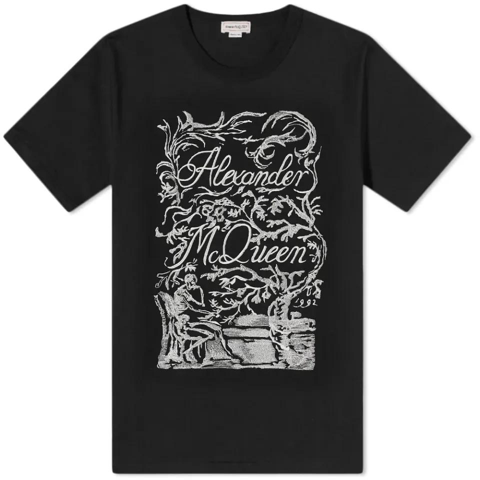 Embroidered Script Logo T-Shirt