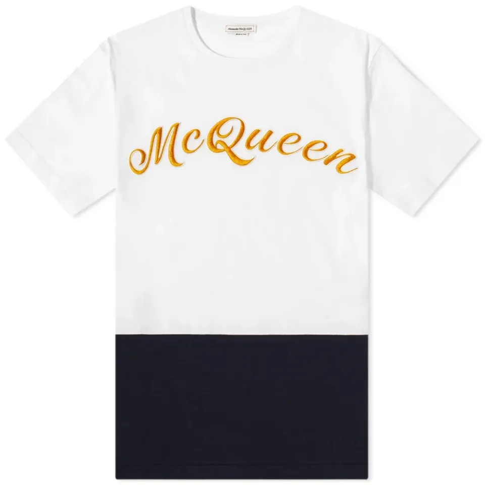 Embroidered Script Logo T-Shirt