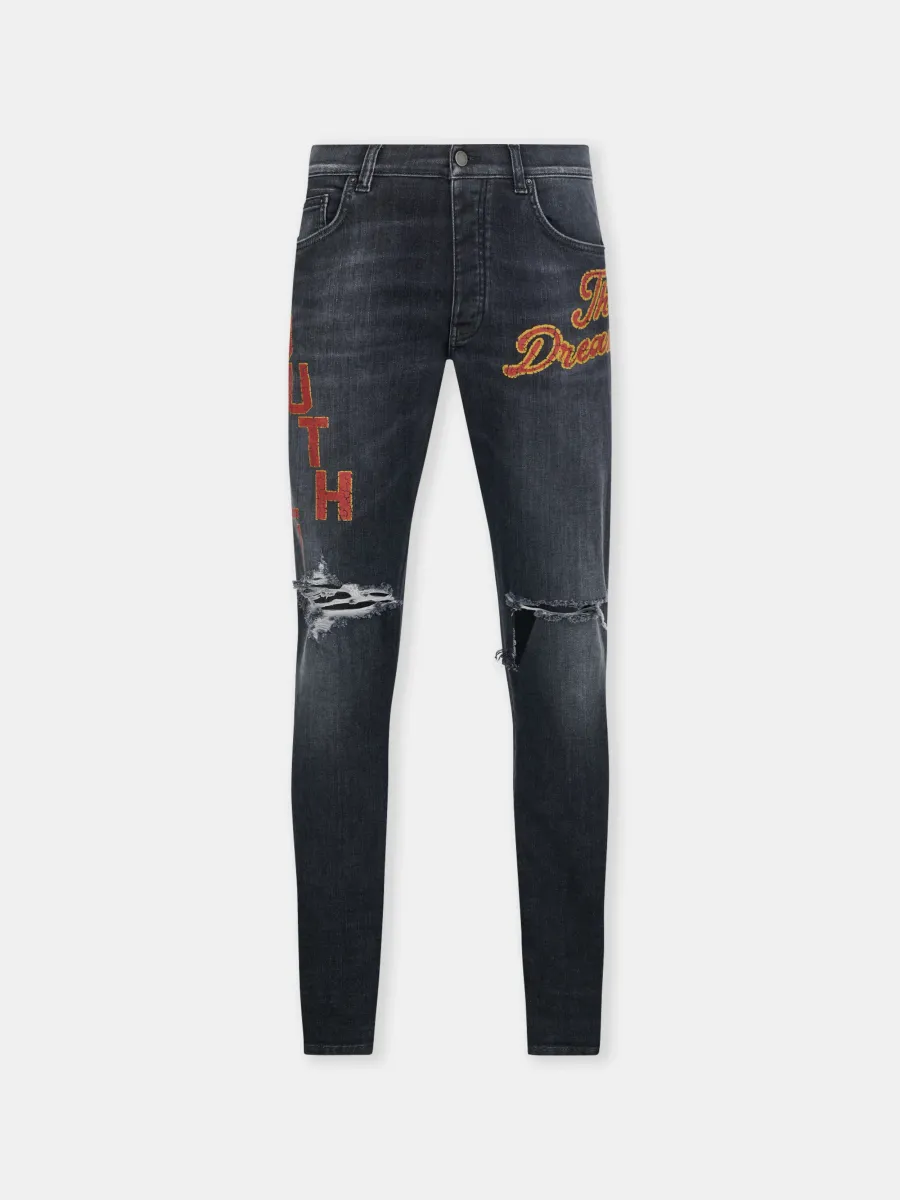 SOUTH CALI SKINNY JEAN - Dark Grey
