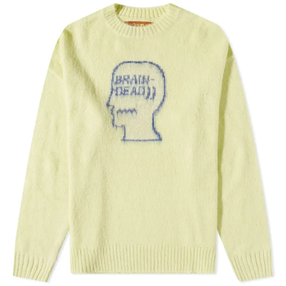 Logohead Pile Crew Knit