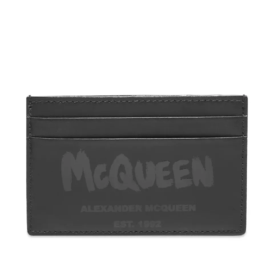 Tonal Grafitti Logo Card Holder