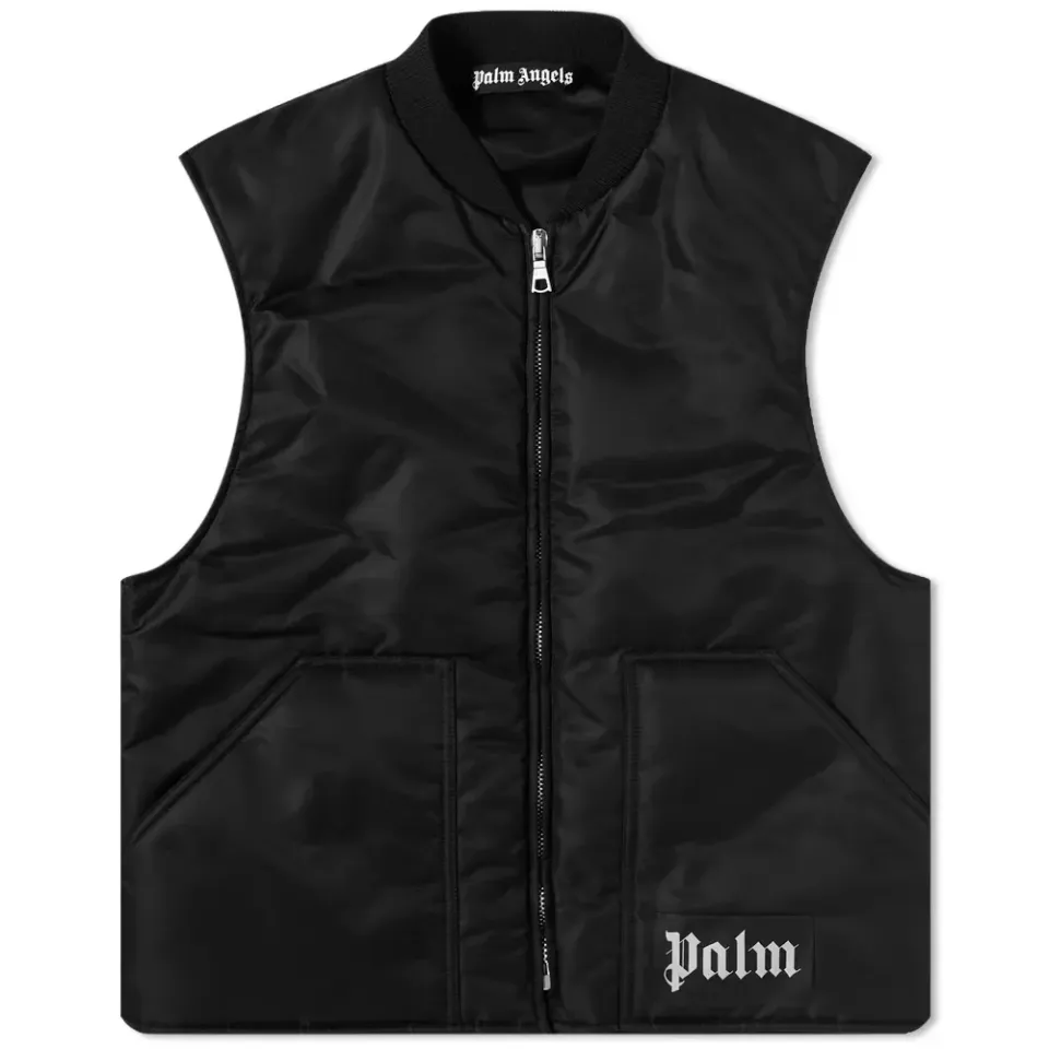 Curved Logo Gilet