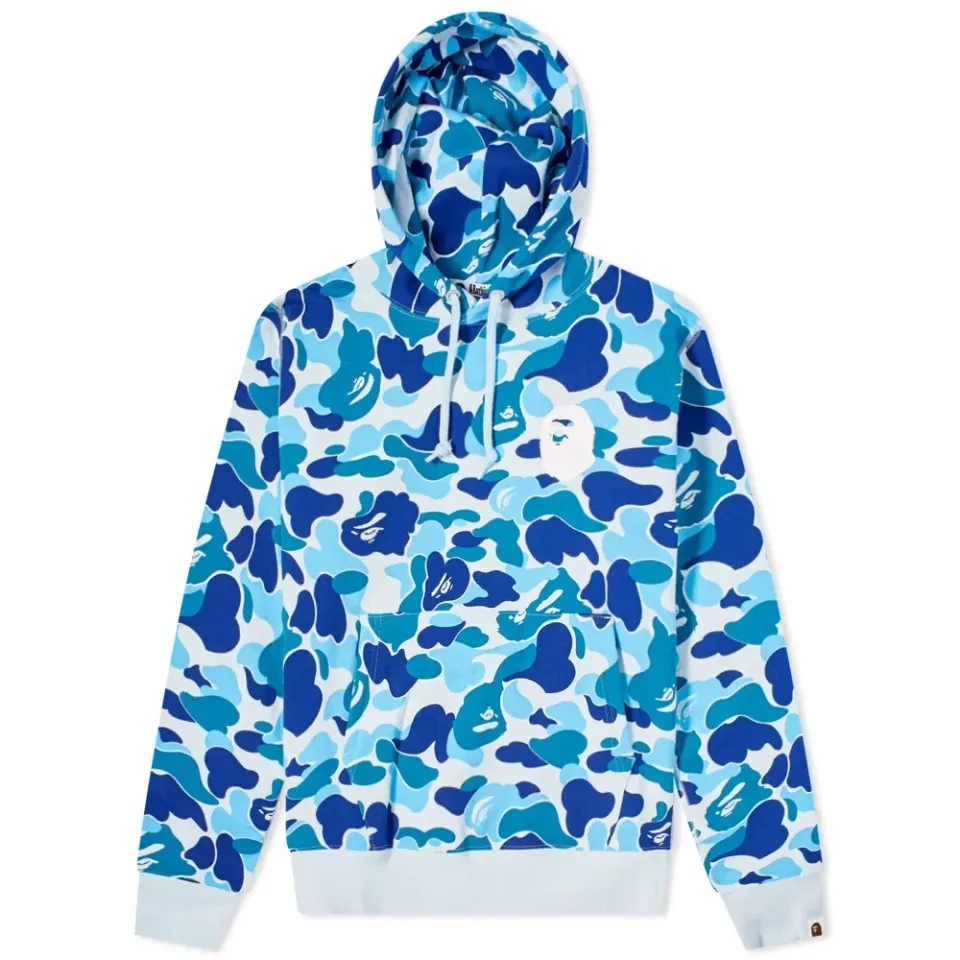 Big ABC Camo Ape Head Pullover Hoodie