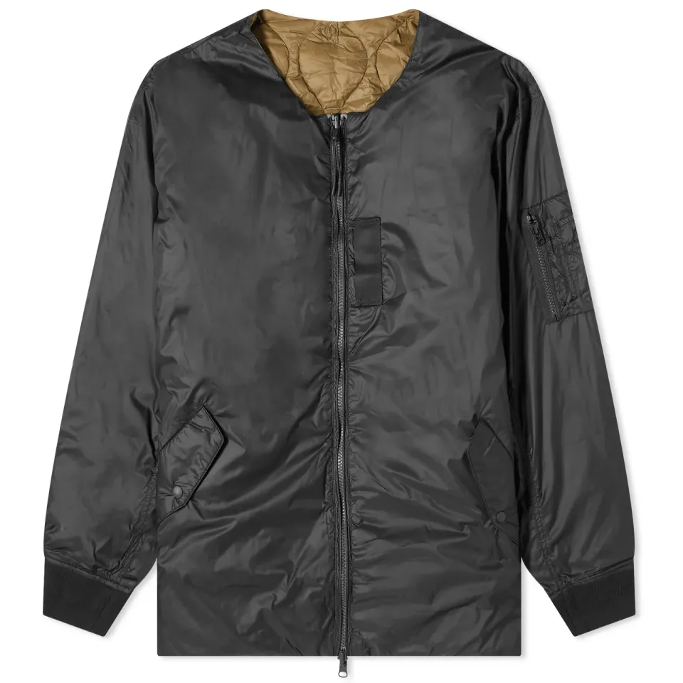 x Beams Lights Reversible MA-1 Down Jacket