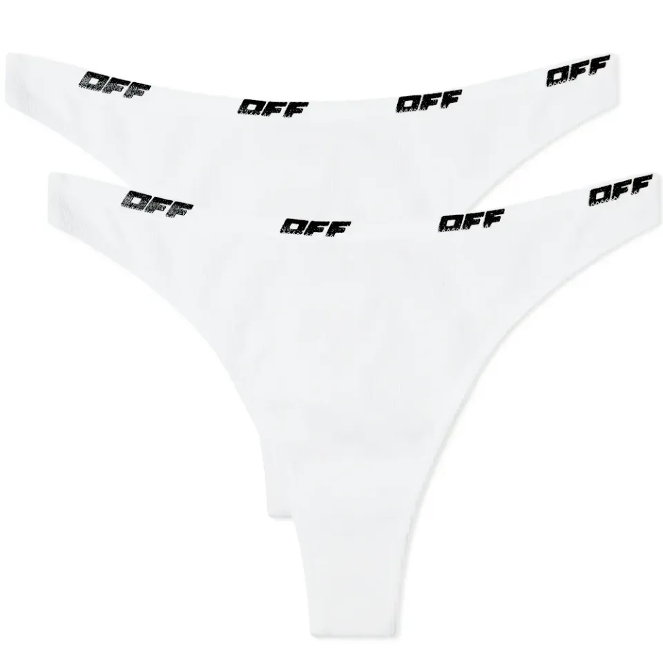 Tape Logo Basic Rib Brief - 2 Pack