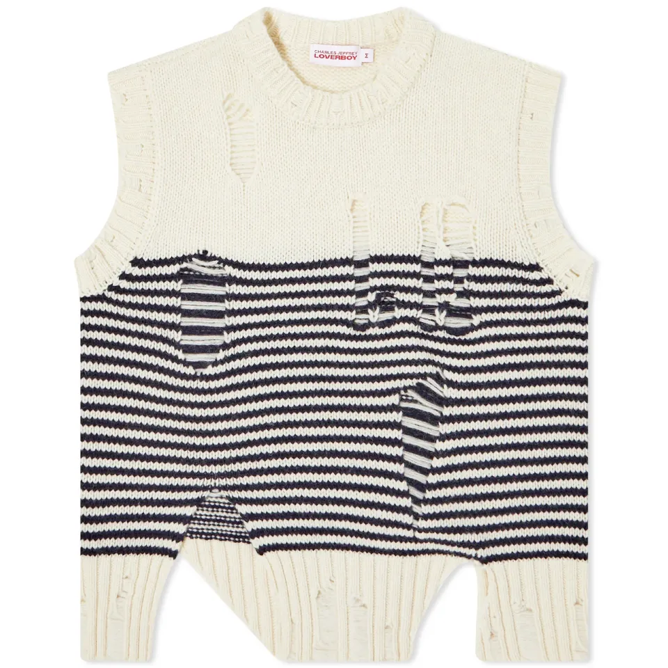 Mega Shred Knitted Vest
