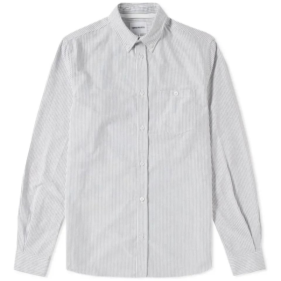 Anton Stripe Oxford Shirt