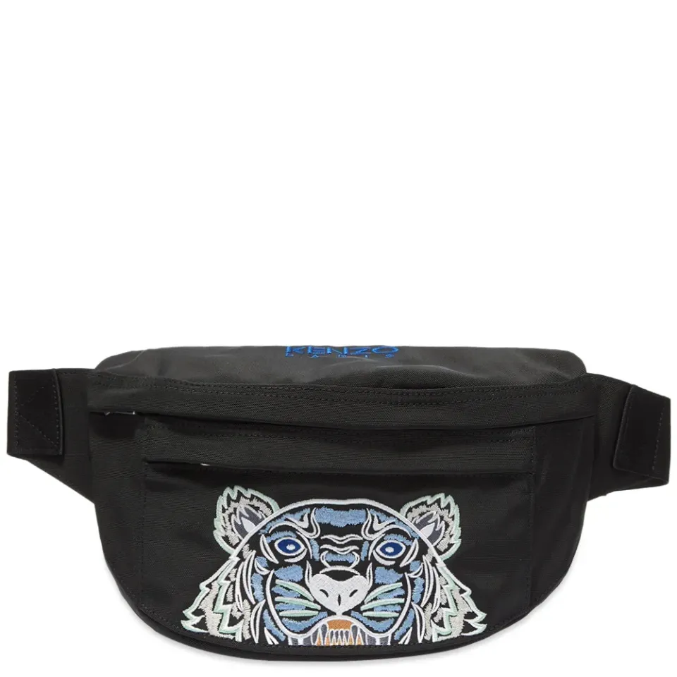 Embroidered Tiger Belt Bag