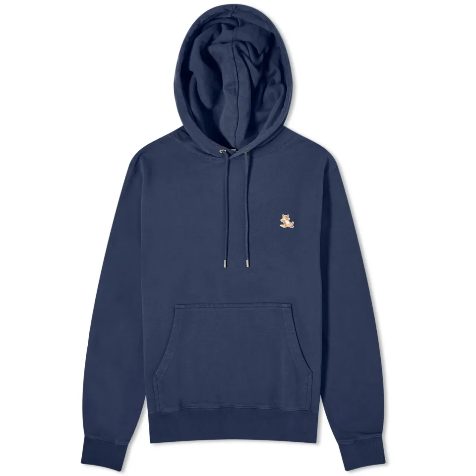 Chillax Fox Patch Hoodie
