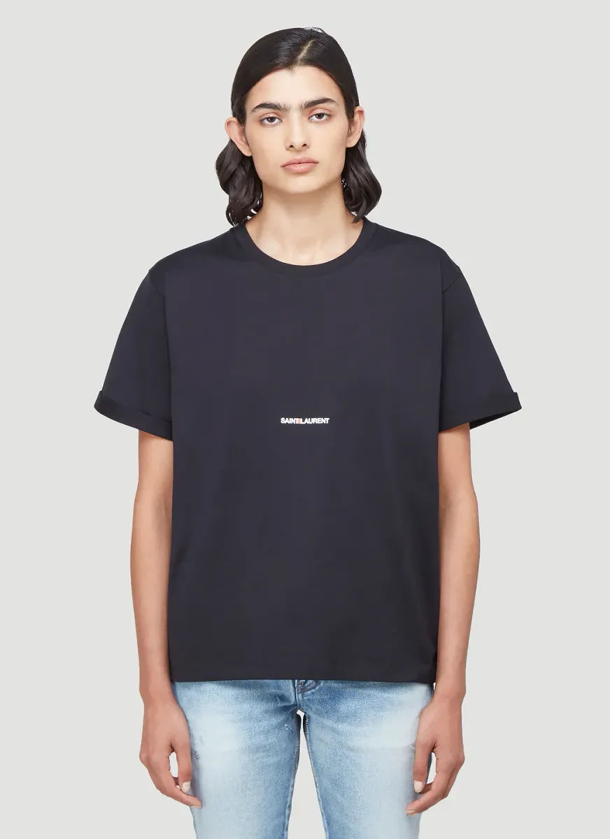 Logo-Print Boxy T-Shirt