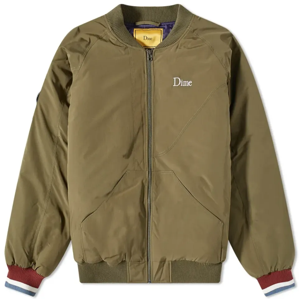 Velcro Patch Bomber Jacket