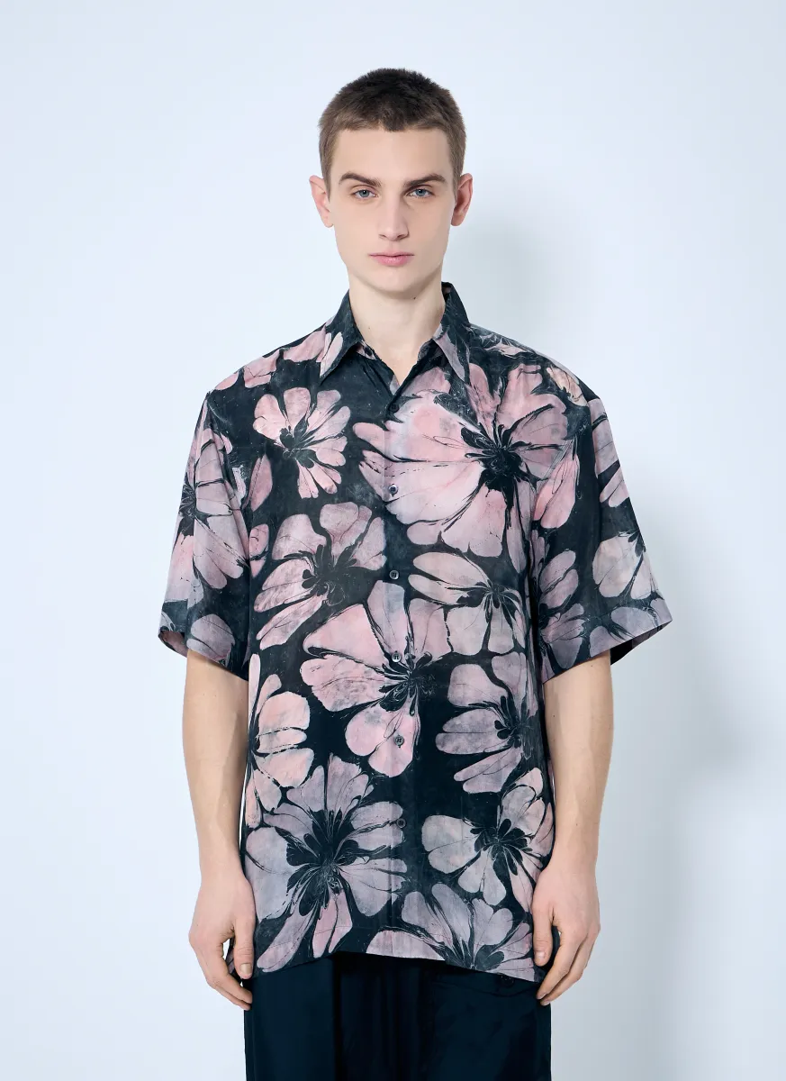 Floral Silk Shirt
