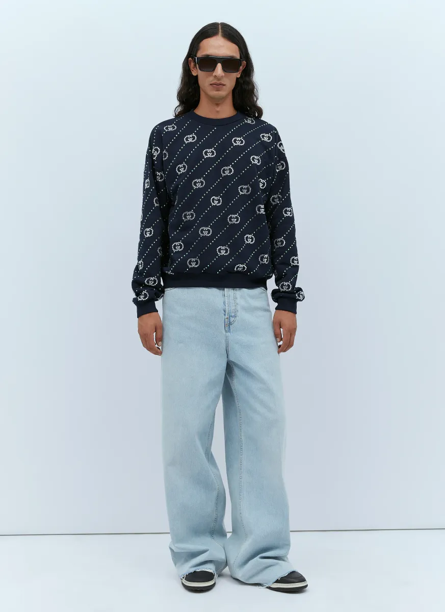 Crystal Logo Sweatshirt