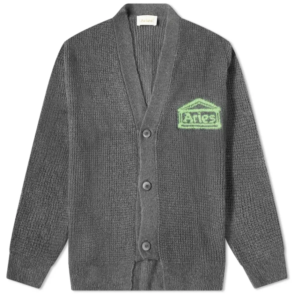Waffle Knit Cardigan
