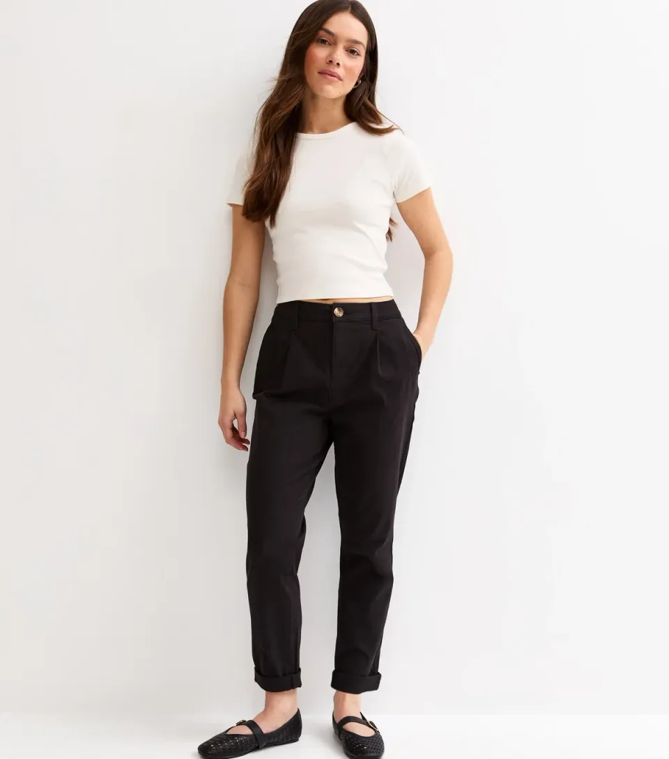 Women's Petite Stone Chino Trousers