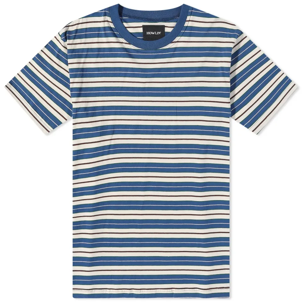 Howlin' Smiling Face Stripe T-Shirt
