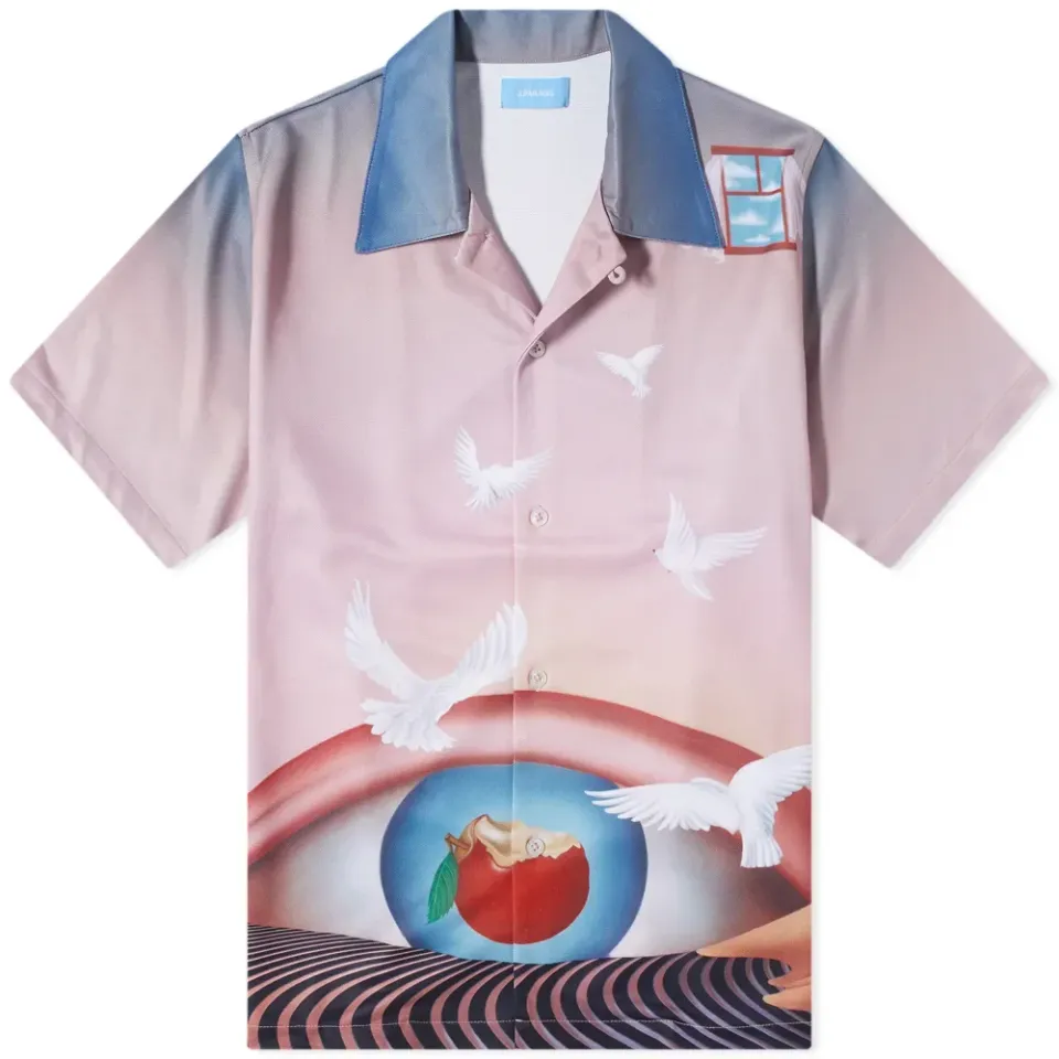 Gradient Image Vacation Shirt