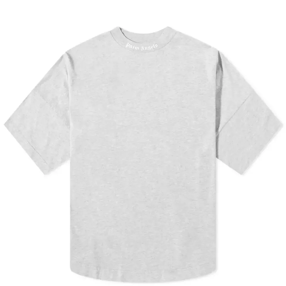 Mock Neck Logo T-Shirt