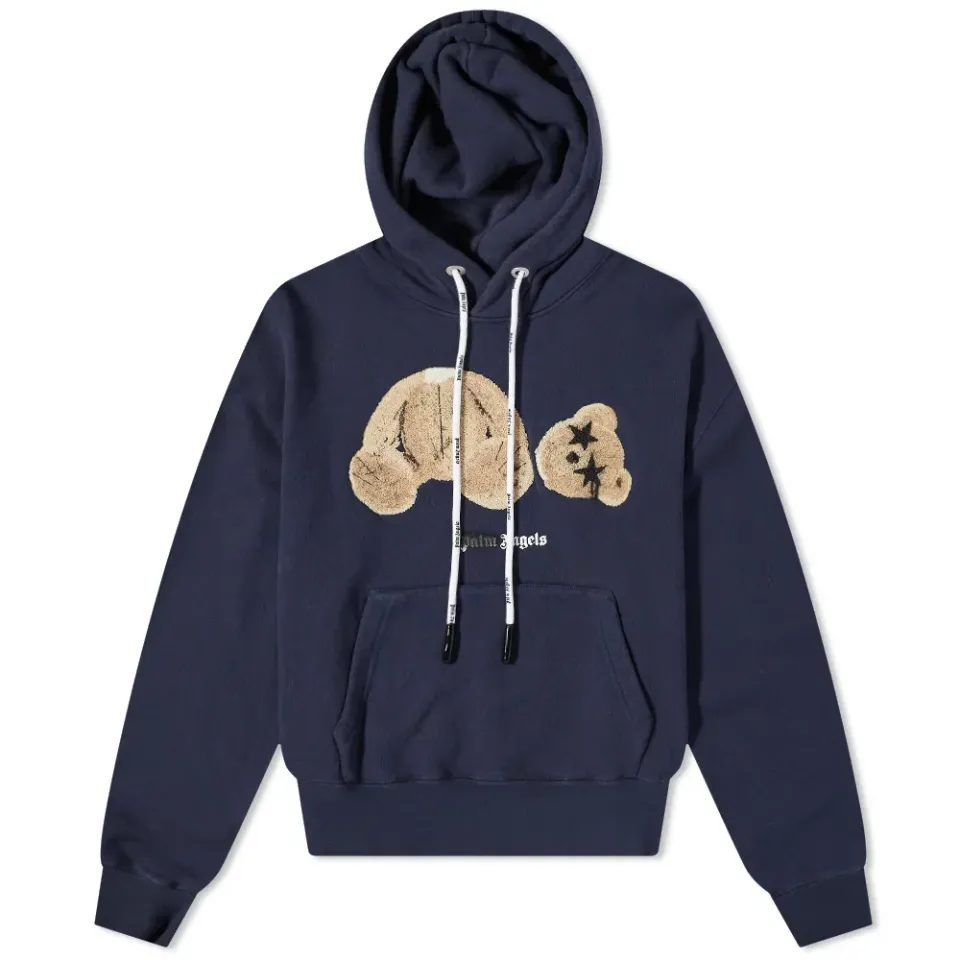 Spray Logo Kill The Bear Popover Hoodie