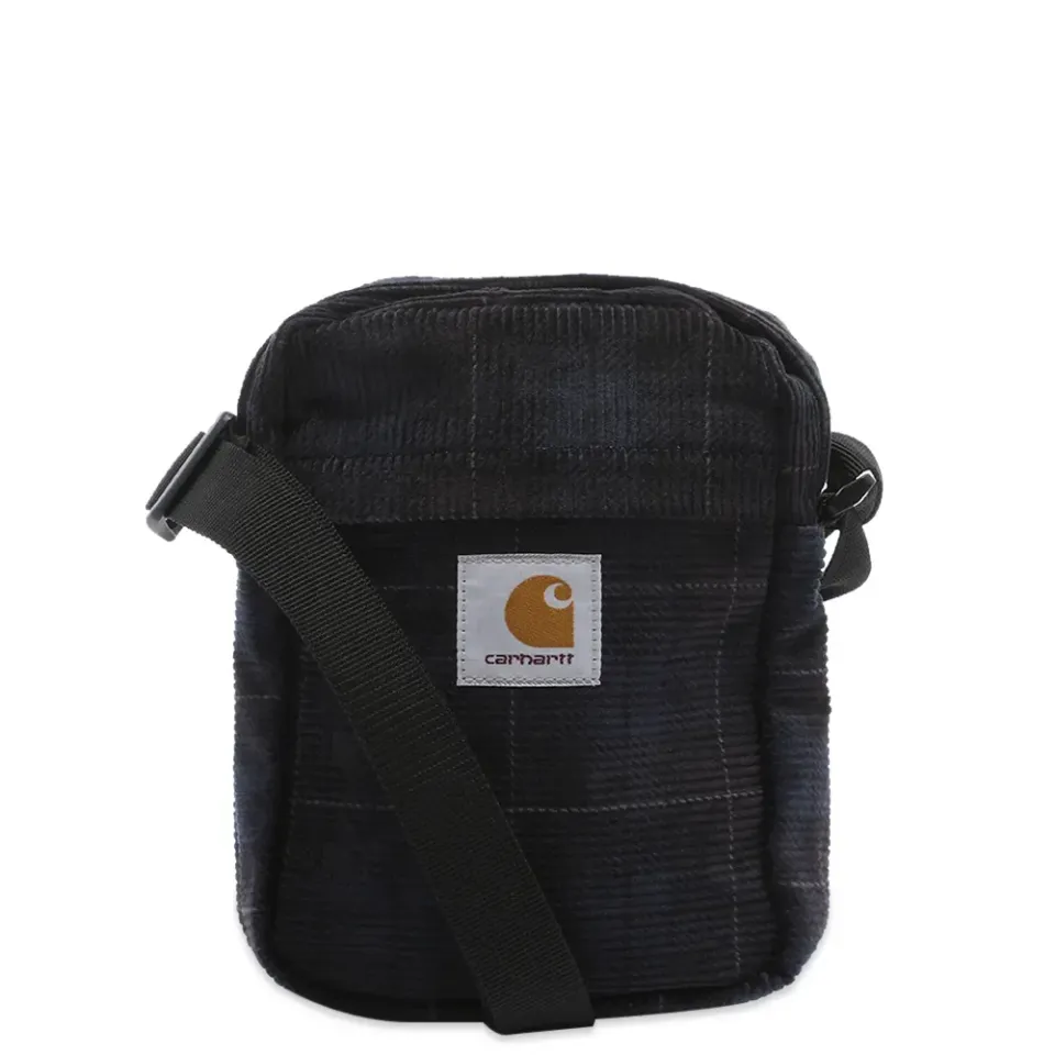 Flint Cord Check Shoulder Pouch