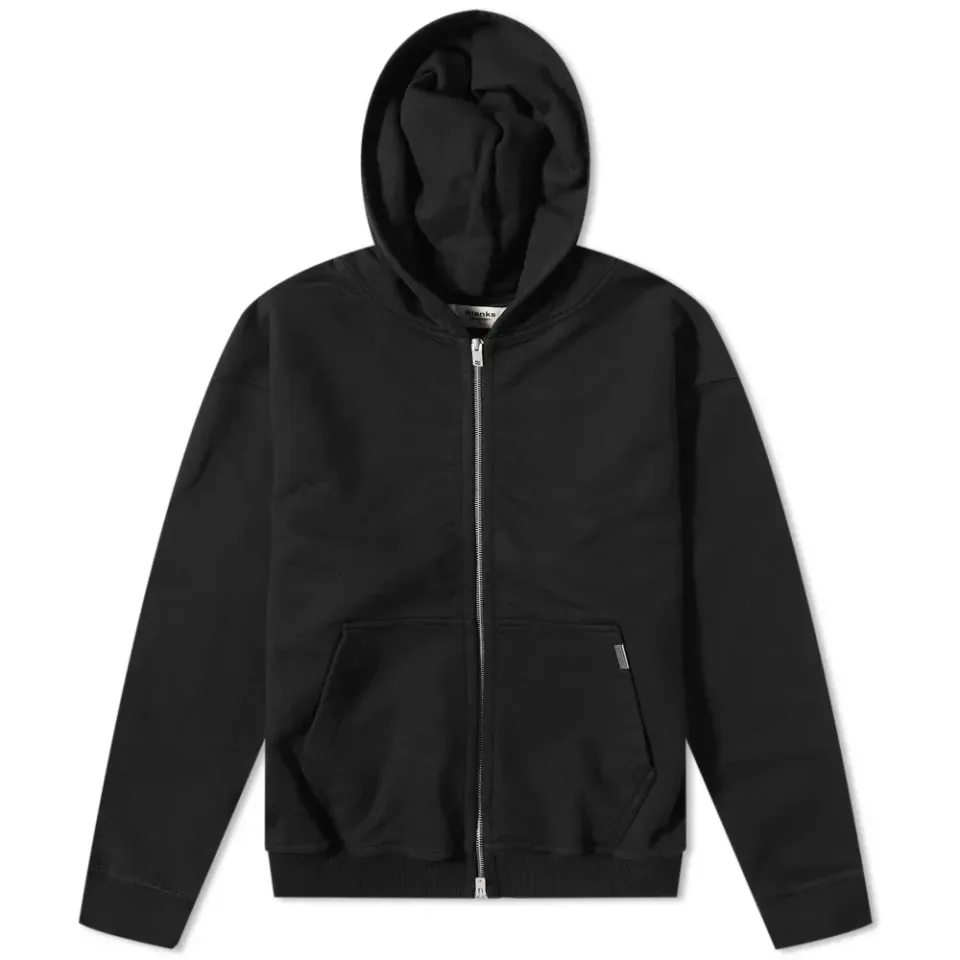 Blank Zip Though Hoodie