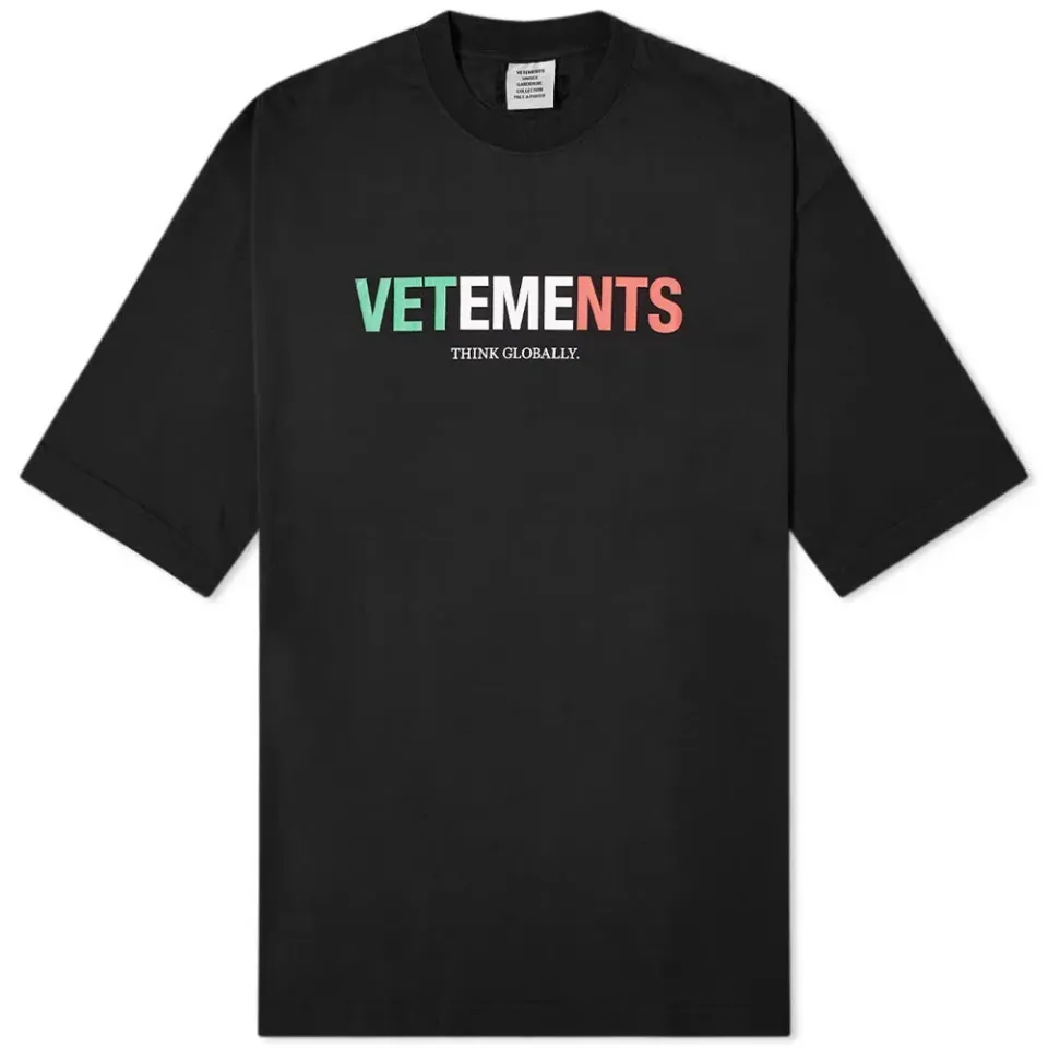 Italy Logo Oversized T-Shirt