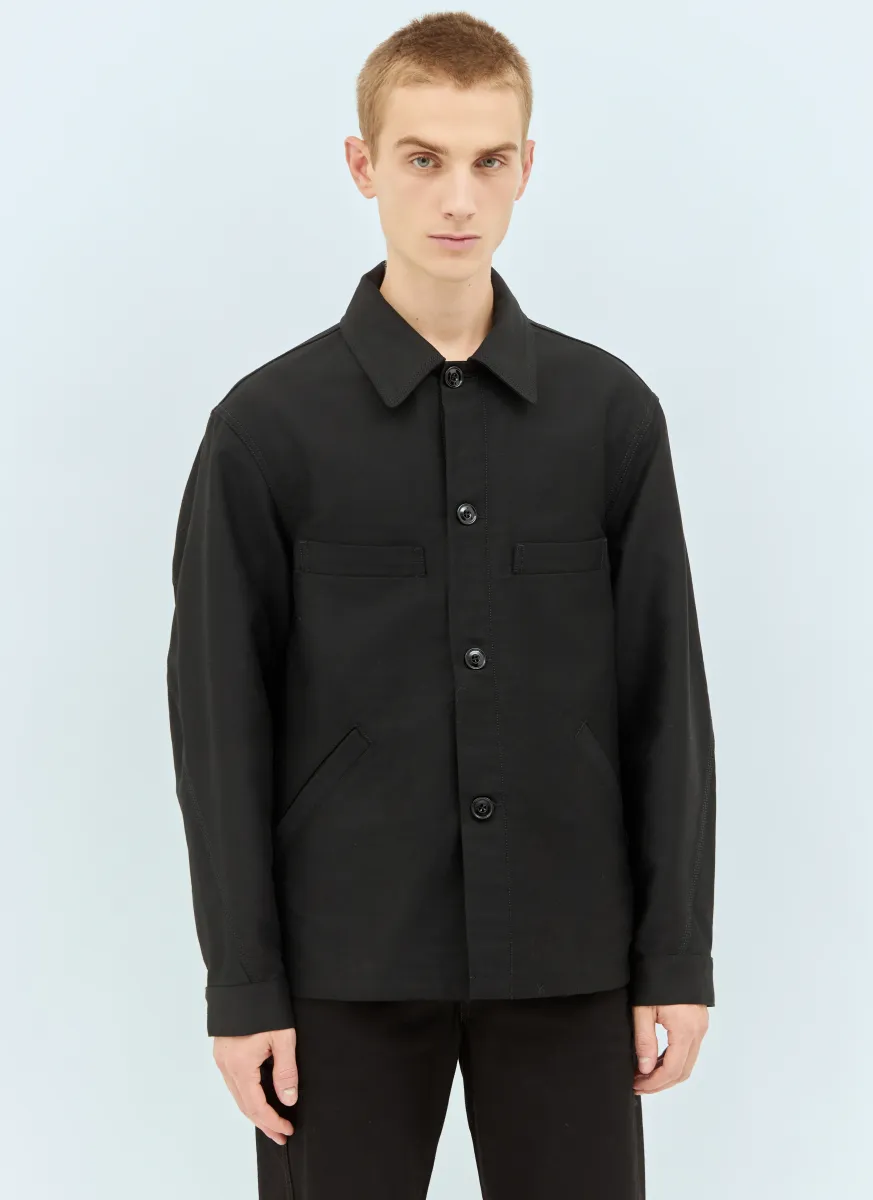 Twisted Sleeve Workwear Jacket