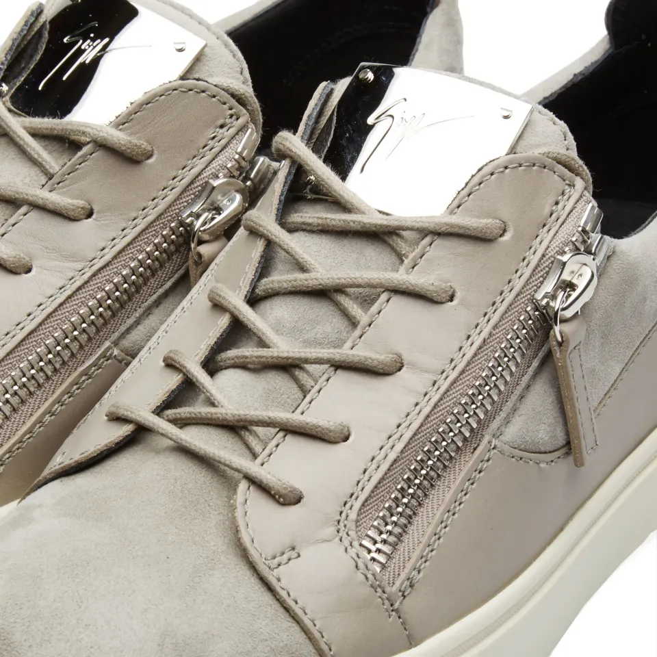 Double Zip Low Sneaker