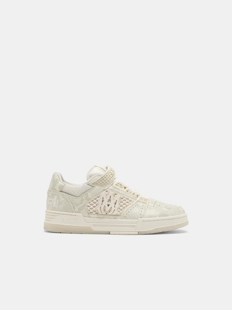 PYTHON EMBOSSED MA SKYLINE - CREAM