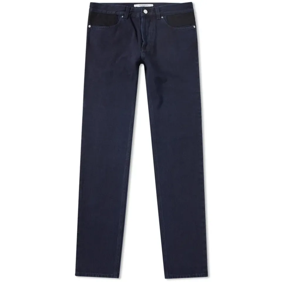 Tie Back Denim Jean