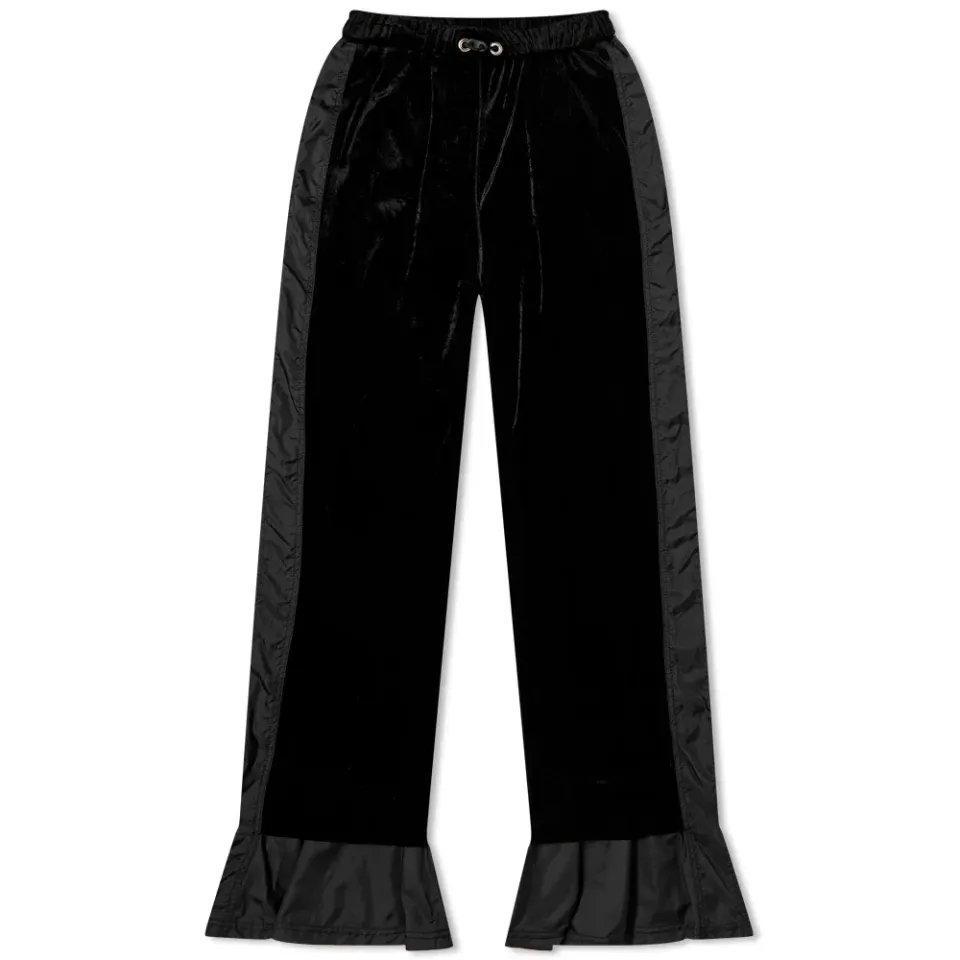 TOGA Nylon & Velour Mix Fabric Trouser