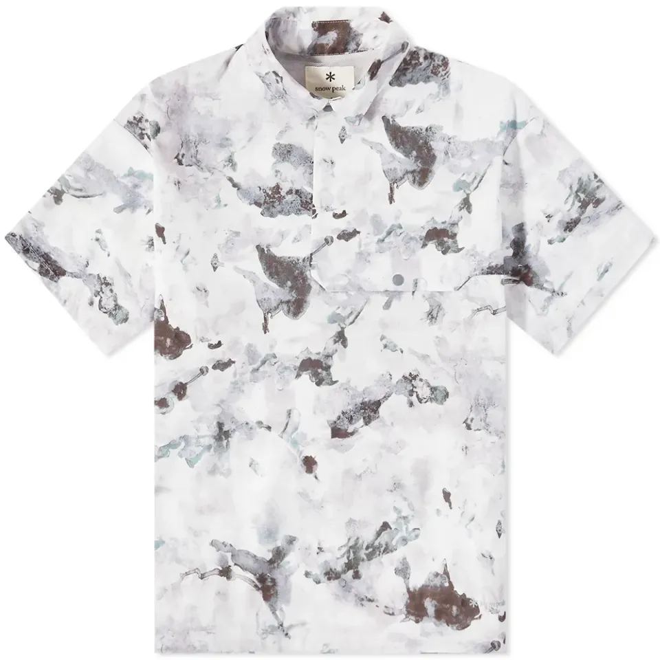 Printed Quick Dry Polo Shirt