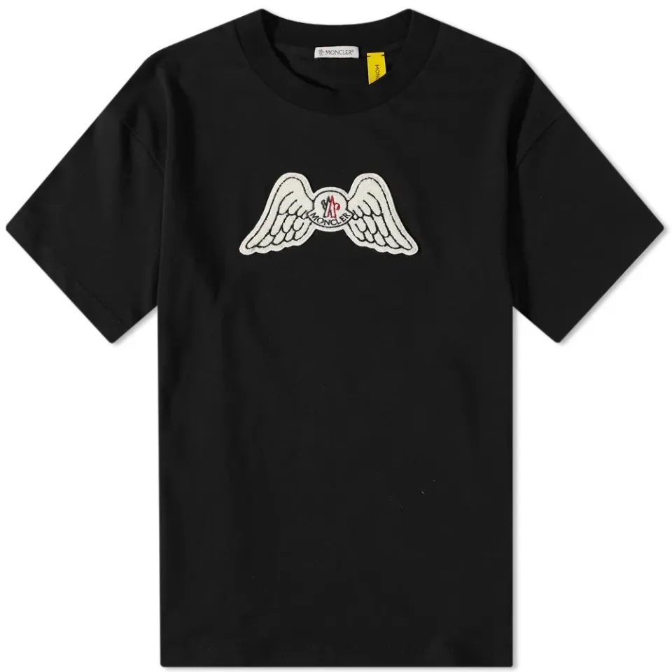 8 Moncler Palm Angels Wing Logo T-Shirt