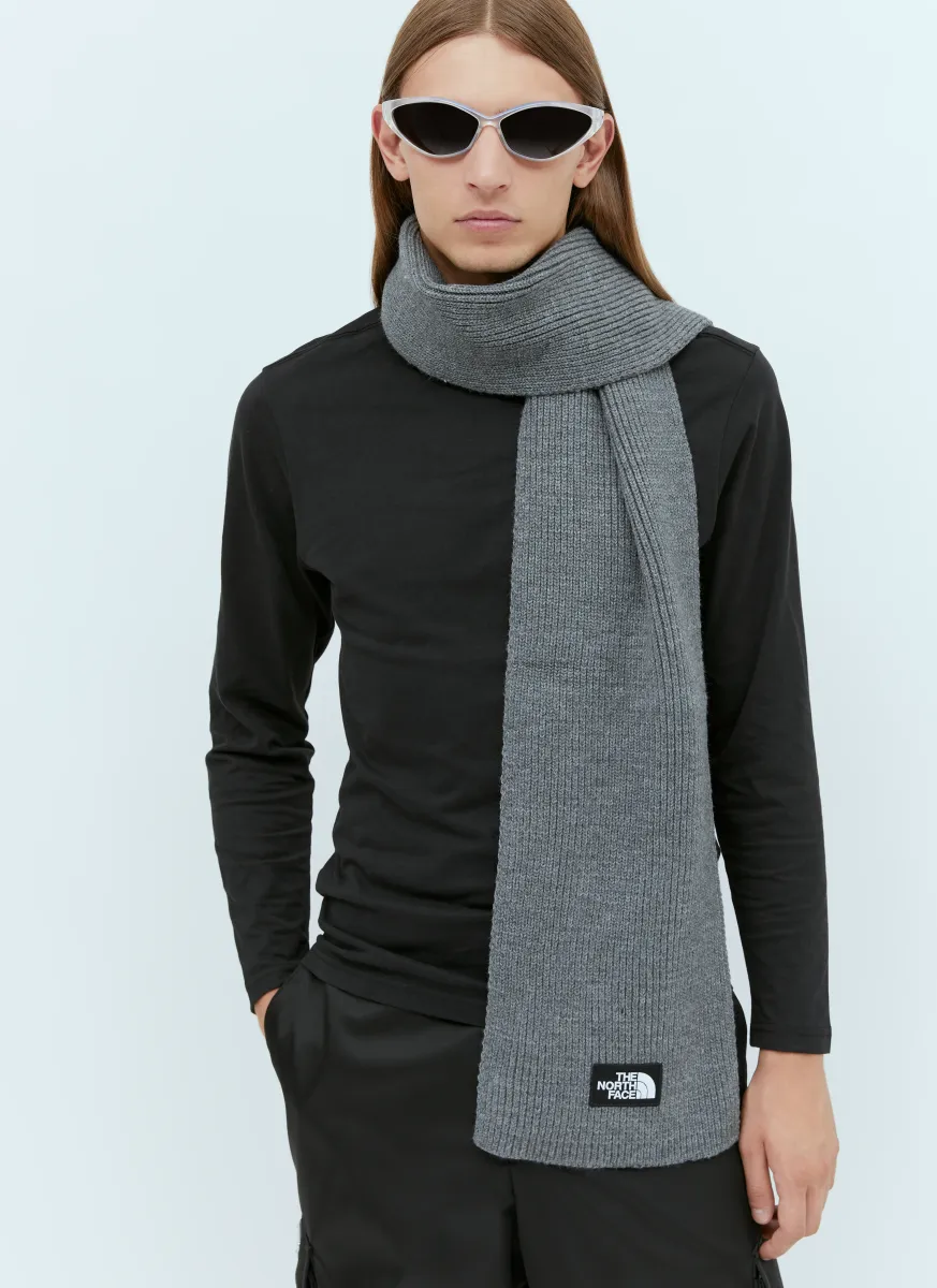 Logo Patch Scarf