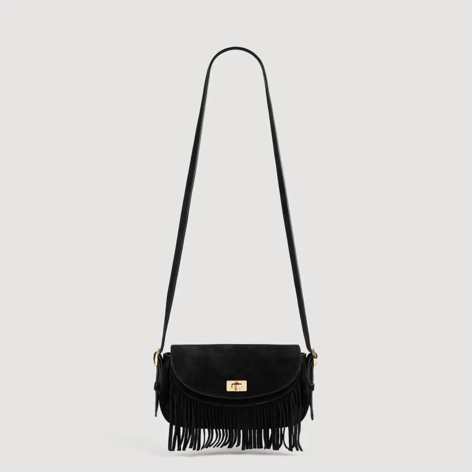 Mini Mambo suede bag